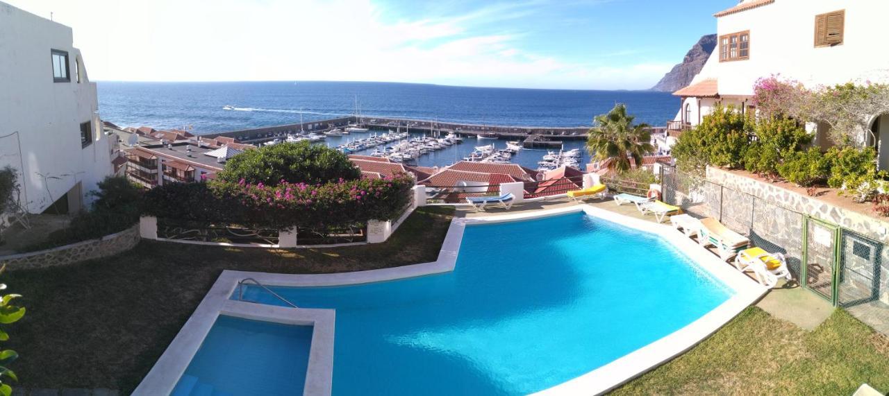 Apartment Mit Sonnenterrasse Und Panorama - Meerblick, 5 Min. Von Hafen + Strand Acantilado de los Gigantes Exteriör bild